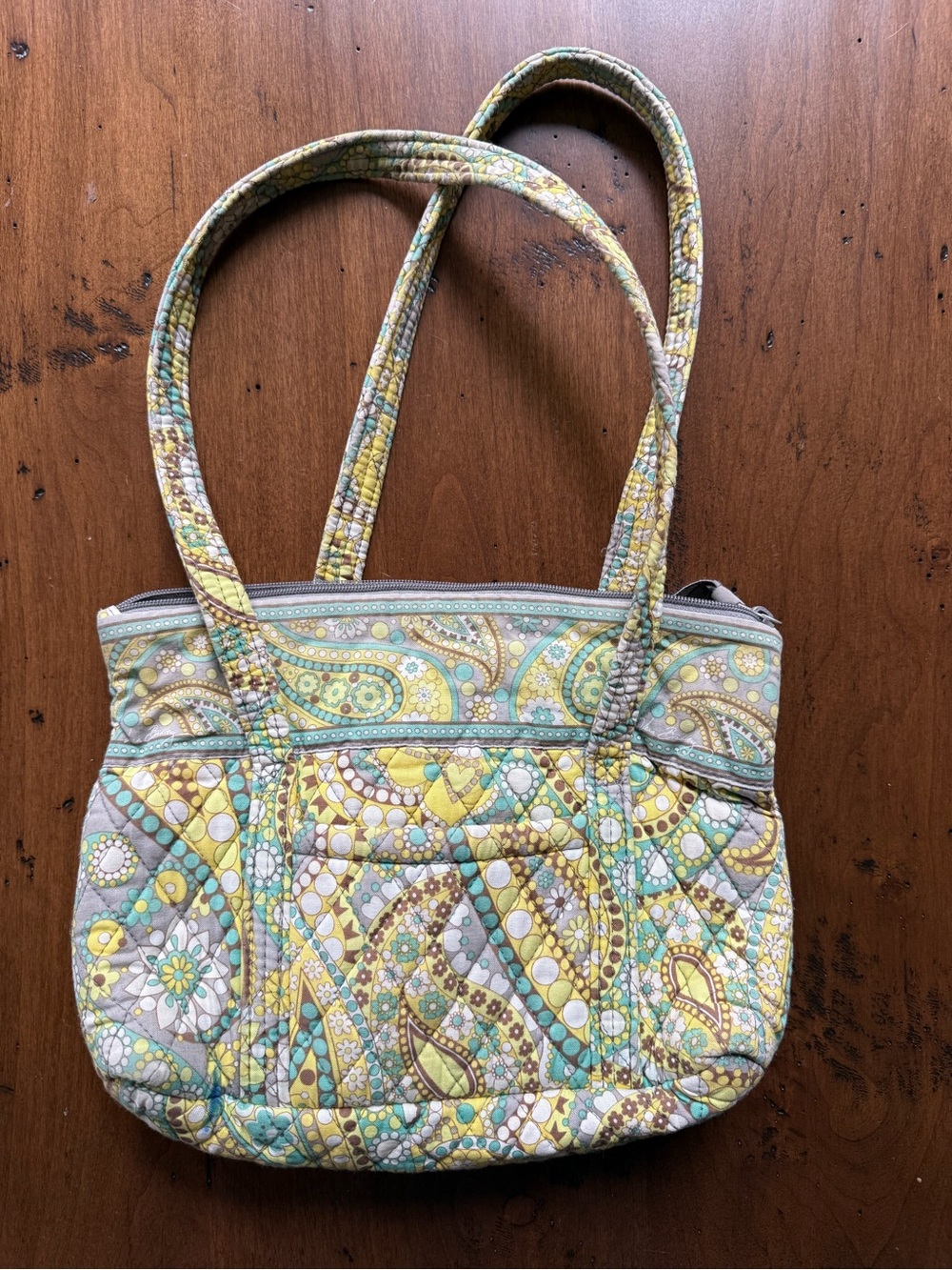 Vera Bradley Lemon Parfait 2011 Shoulder Bag
